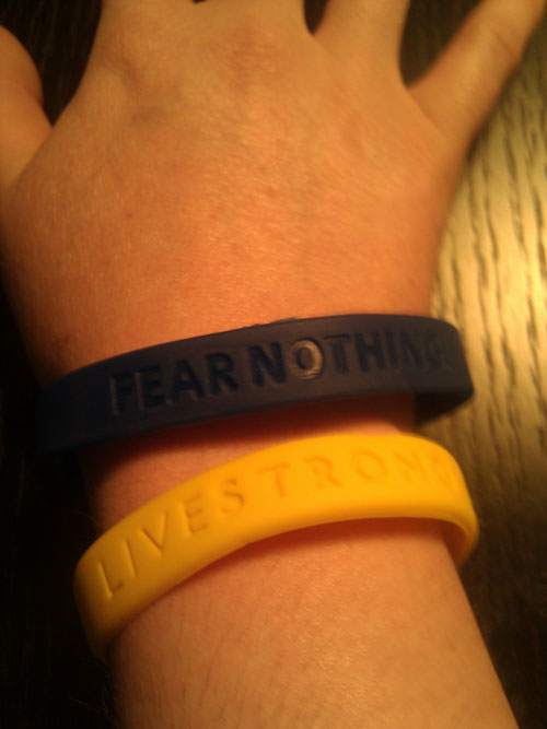 Fear Nothing. Livestrong.