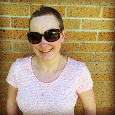 Me in my Downeast Basics #Liveforpink shirt - last year I won their contest that they raised funds for. I received a gift basket of items that helped me with chemo treatment and they helped pay for Mike and my dream trip to Europe.